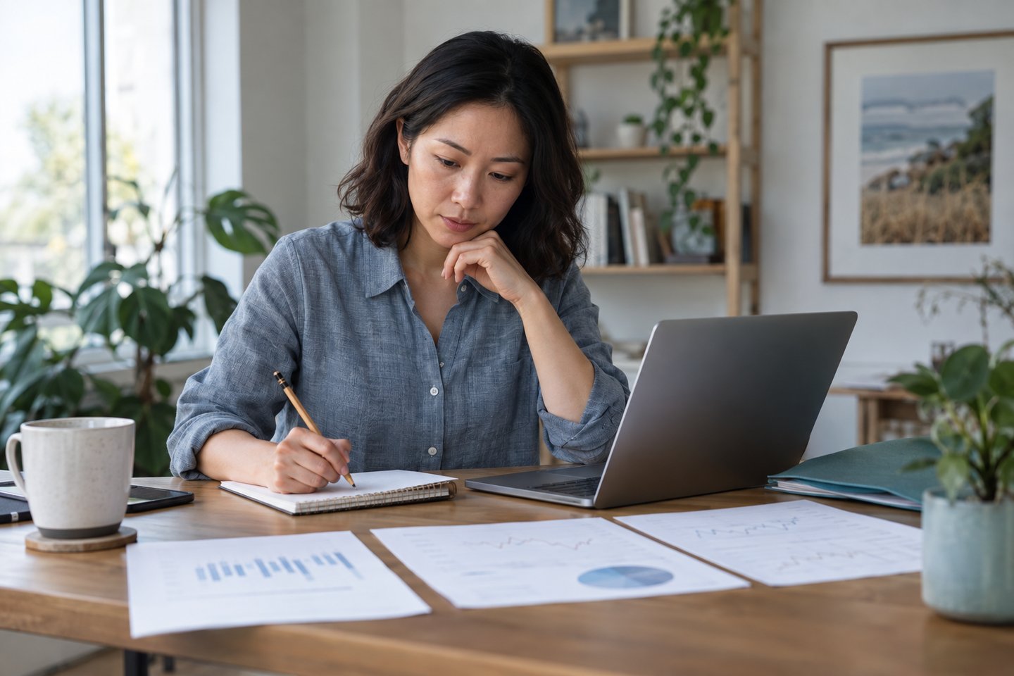 An analyst reviewing a sequence of reports to compare changes over time.